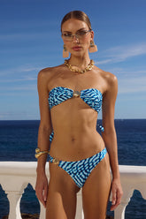 BRAZIL TOP - OPHELIA BLUE