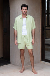 CASSIAN SHORT - LIME