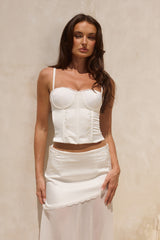 EMBERLY BUSTIER - WHITE