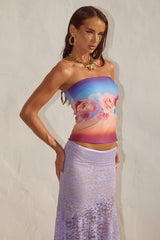 MAHINA BUSTIER - NADIA PINK OMBRE