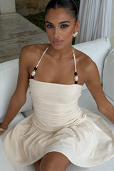 MARIANNA MINI DRESS - CREAM