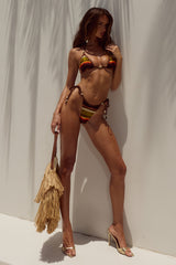 ARUBA TRIANGLE BIKINI TOP - ANABELL RED