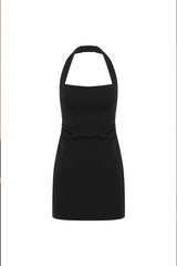FRANCA MINI DRESS - BLACK