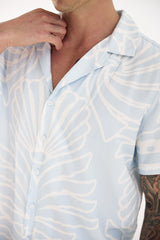 IVANO SHORT SLEEVE SHIRT - BRODIE SKY BLUE