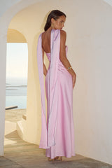 MADELEINE STRAPLESS MAXI DRESS - PETAL