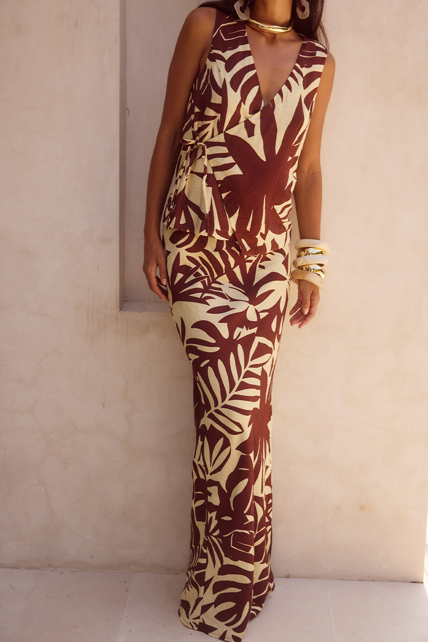 MATELO MAXI SKIRT - MATELO PRINT