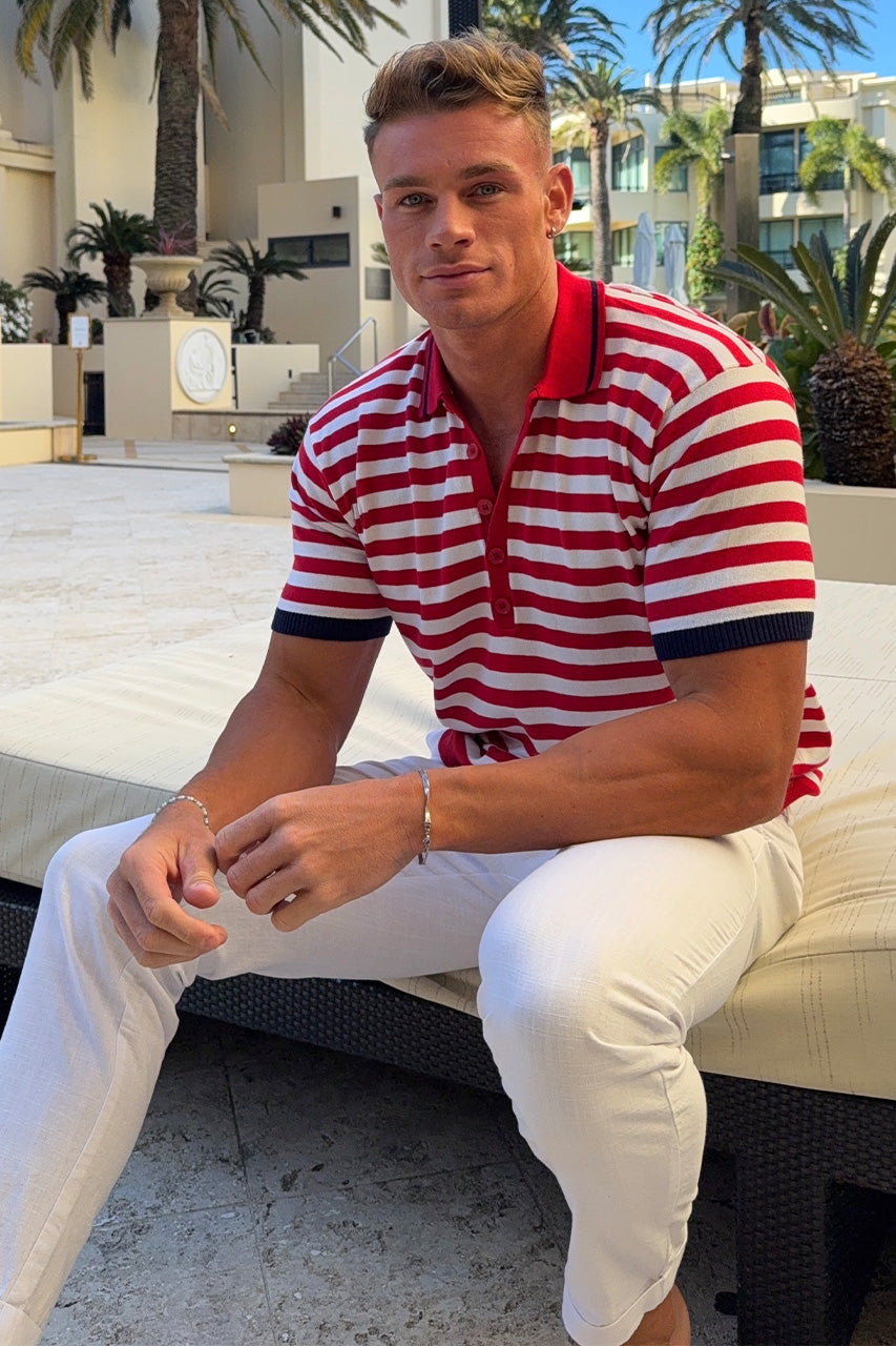 KAIN TOP - RED STRIPE