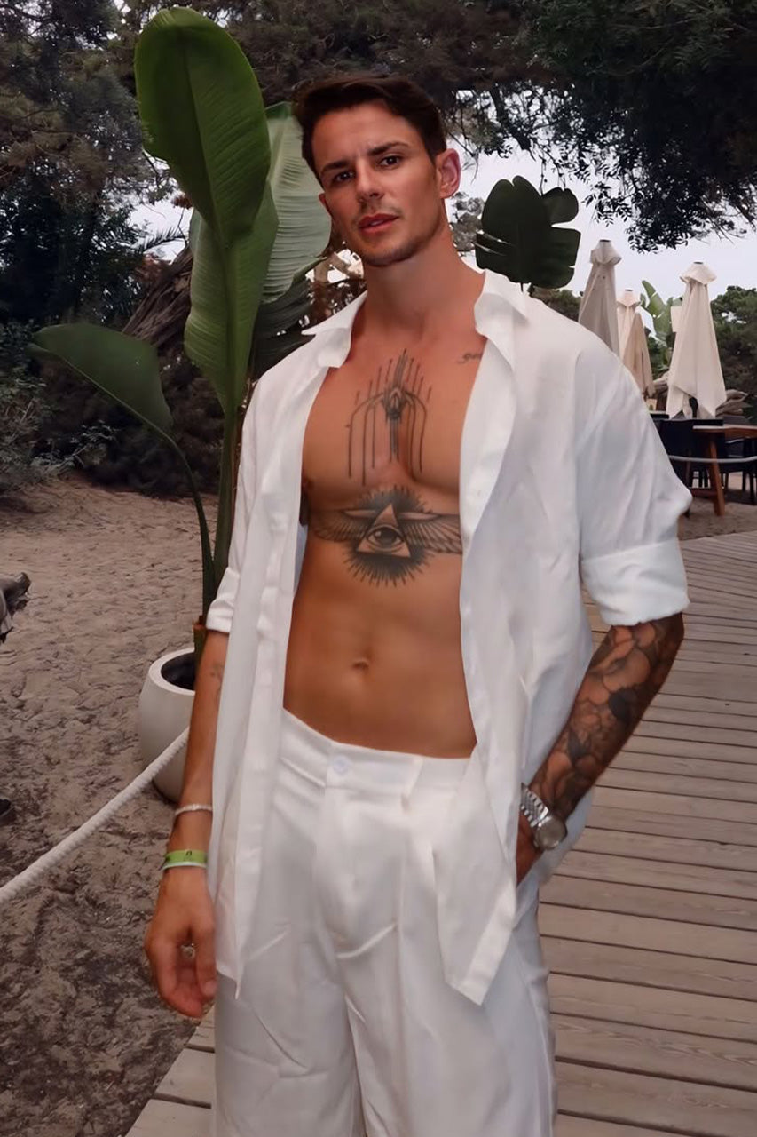 DAMON TAILORED SHORTS - WHITE
